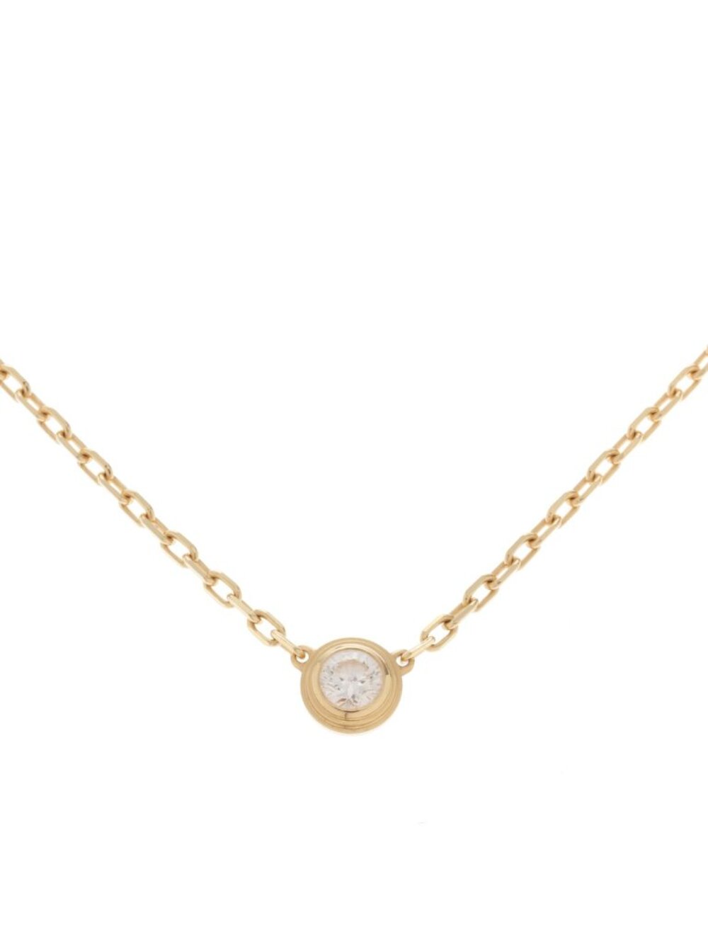 Cartier D'amour NC SM YG Necklace 18k Gold